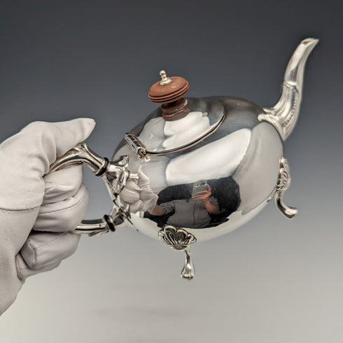 20 世紀初英國復古鍍銀學士茶壺